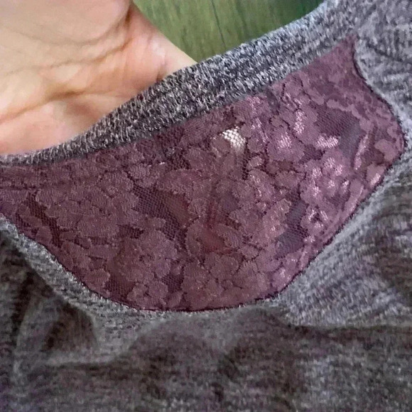 Victorias Secret lounge sweater with lace M - Picture 4 of 4